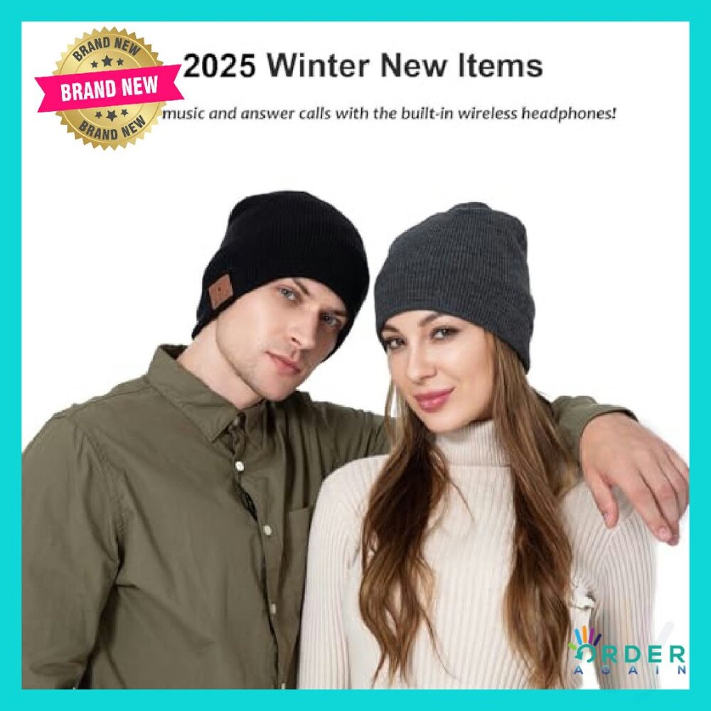 Wireless Bluetooth Beanie Cap Tech Winter Hat HD … - image 7